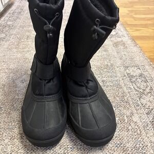 Northside Men's Glacier Peak Black Insulated Winter Snow Boot Size 12